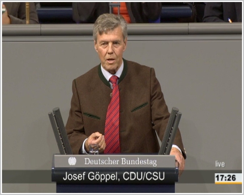 Plenardebatte Deutscher Bundestag vom 13. November 2014